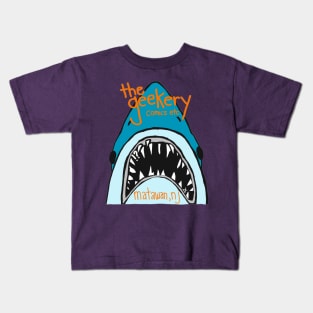 the geekery shark Kids T-Shirt